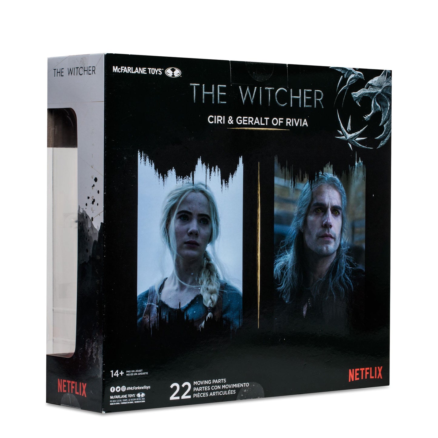 The Witcher Actionfigur Geralt und Ciri (Netflix Season 3)