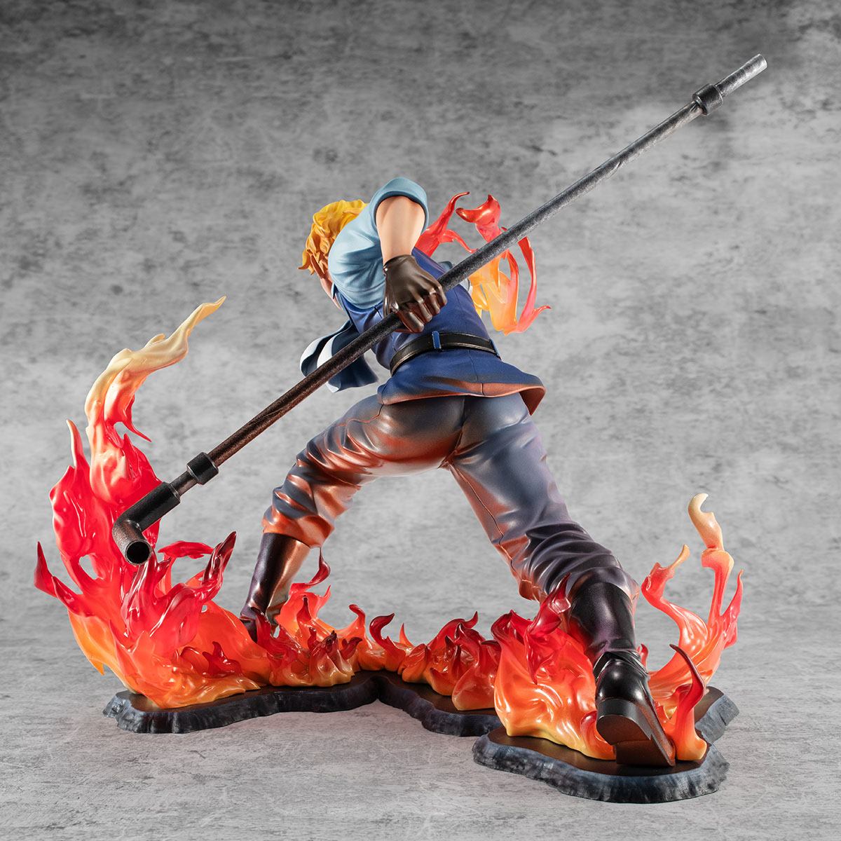 Sabo Fire Fist Inheritance Limited Edition P.O.P