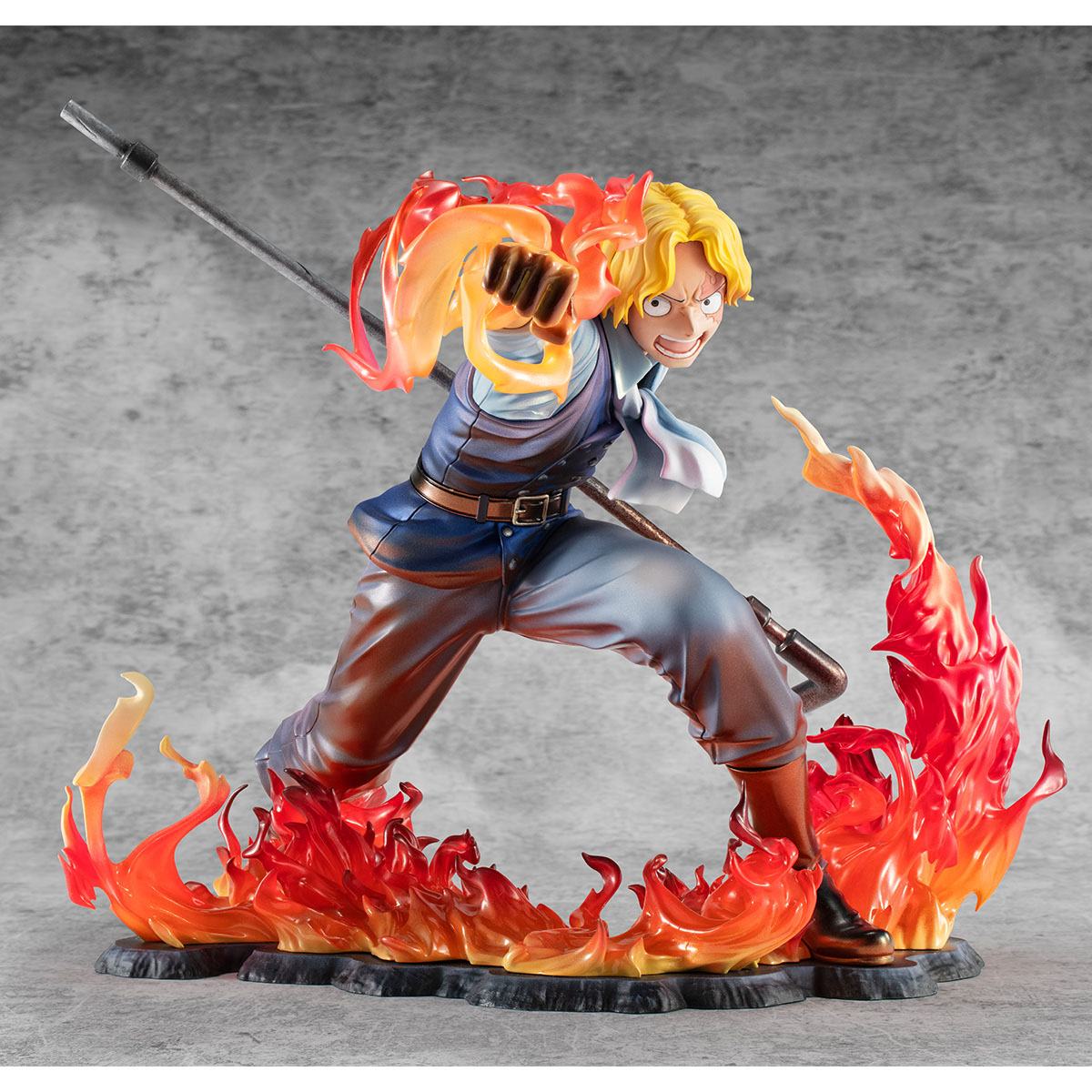 Sabo Fire Fist Inheritance Limited Edition P.O.P
