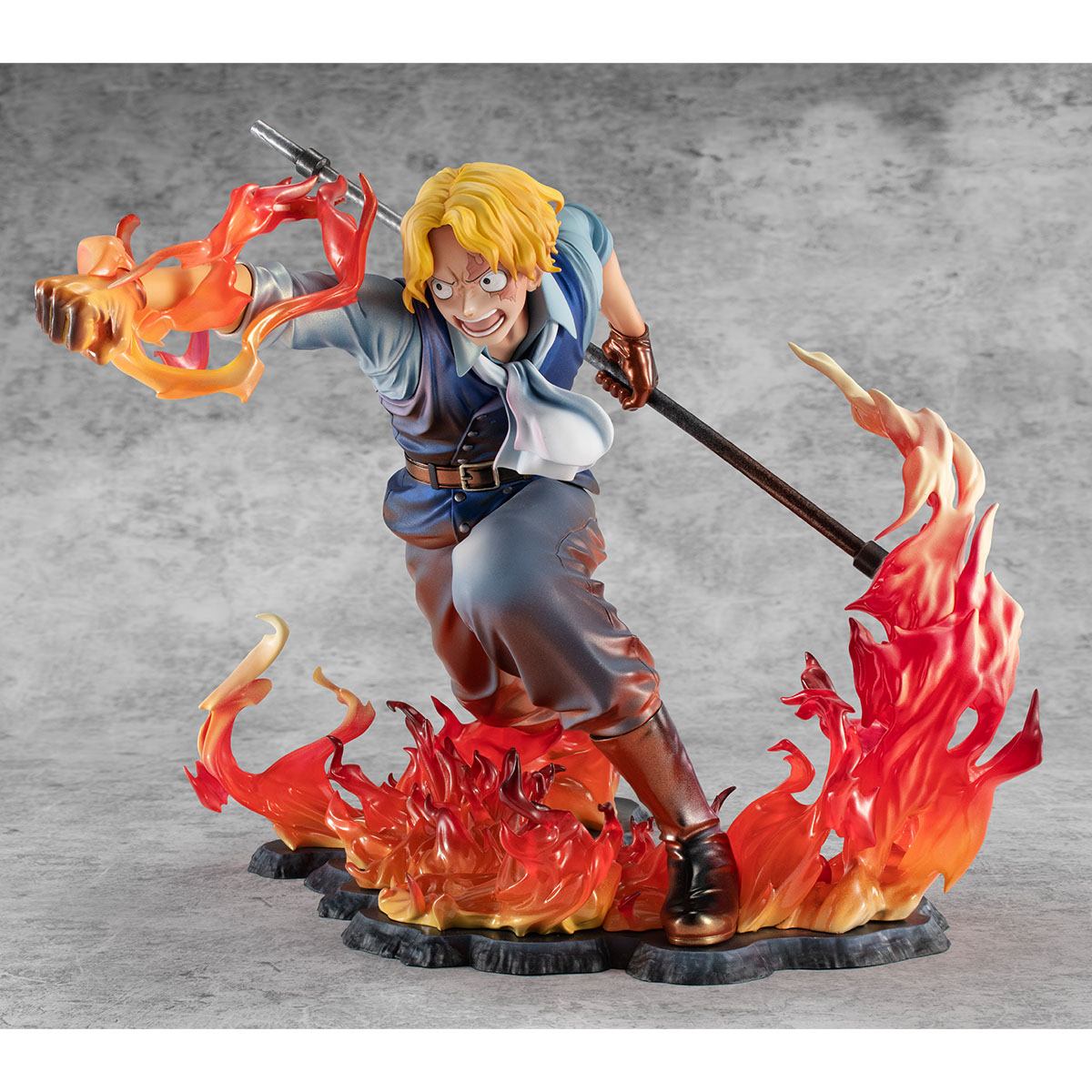 Sabo Fire Fist Inheritance Limited Edition P.O.P