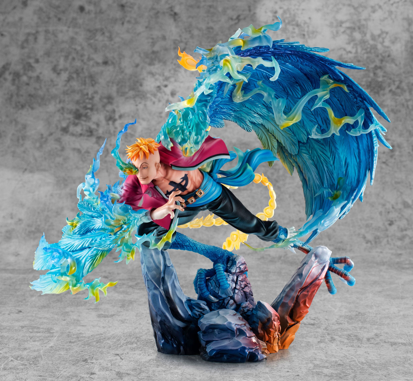 Marco the Phoenix Leader of 1st group of Whitebeard Pirates P.O.P MAS Maximum MegaHouse