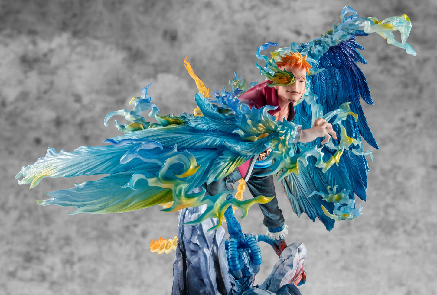 Marco the Phoenix Leader of 1st group of Whitebeard Pirates P.O.P MAS Maximum MegaHouse