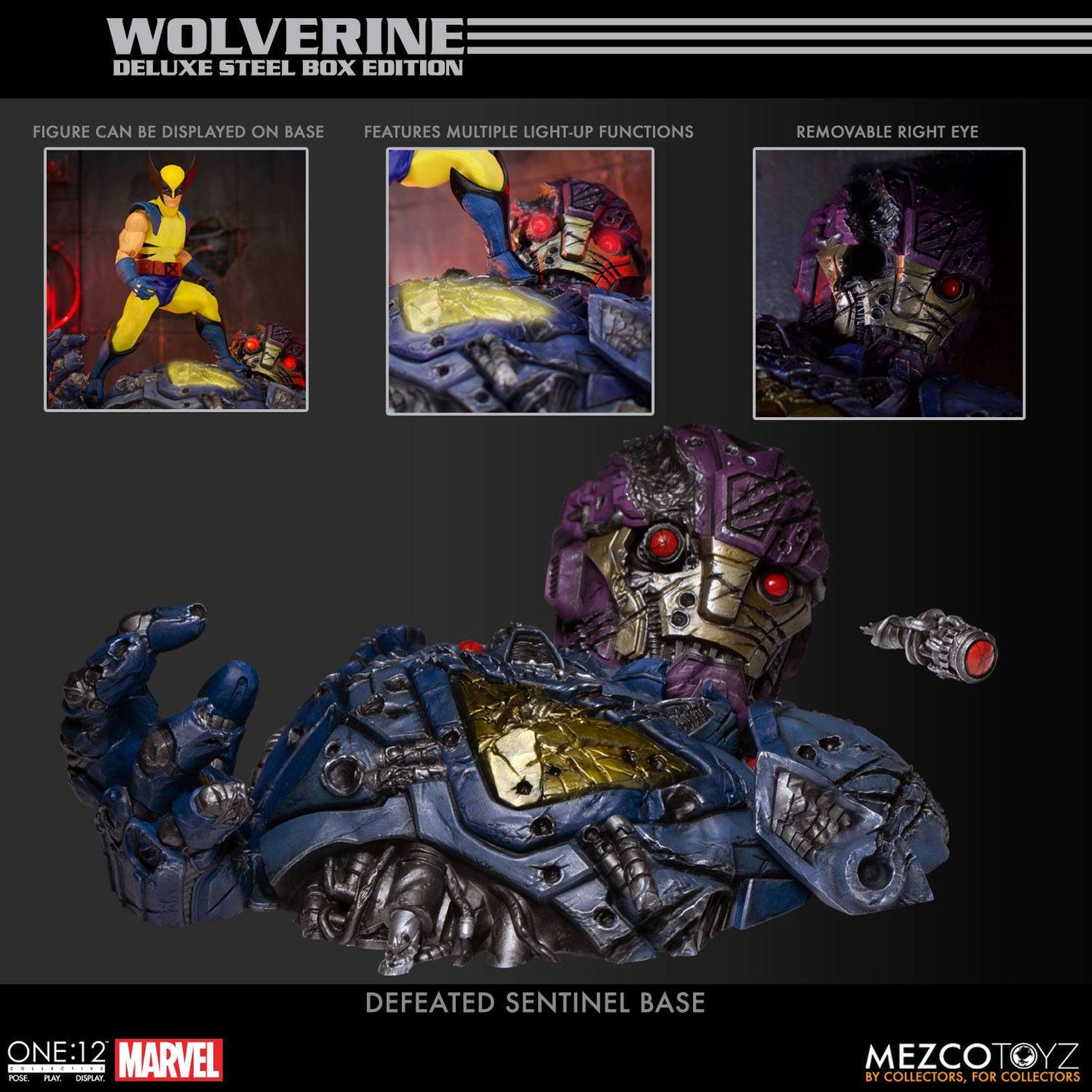 Wolverine - Deluxe Steel Box Edition - Mezco