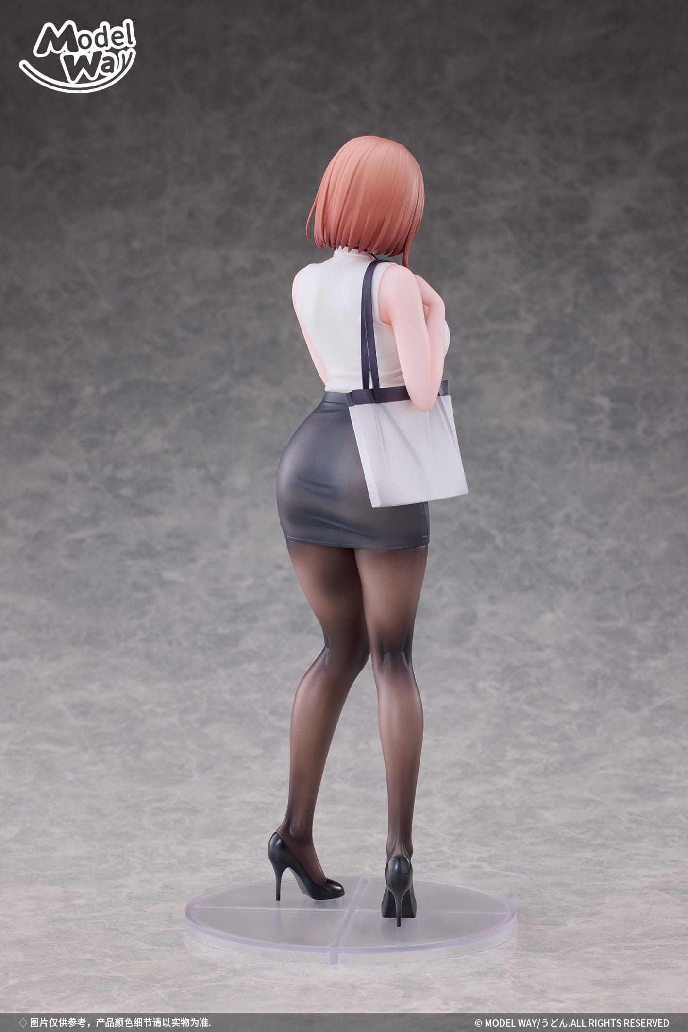 OL-chan Illustration by Udon. Model Way