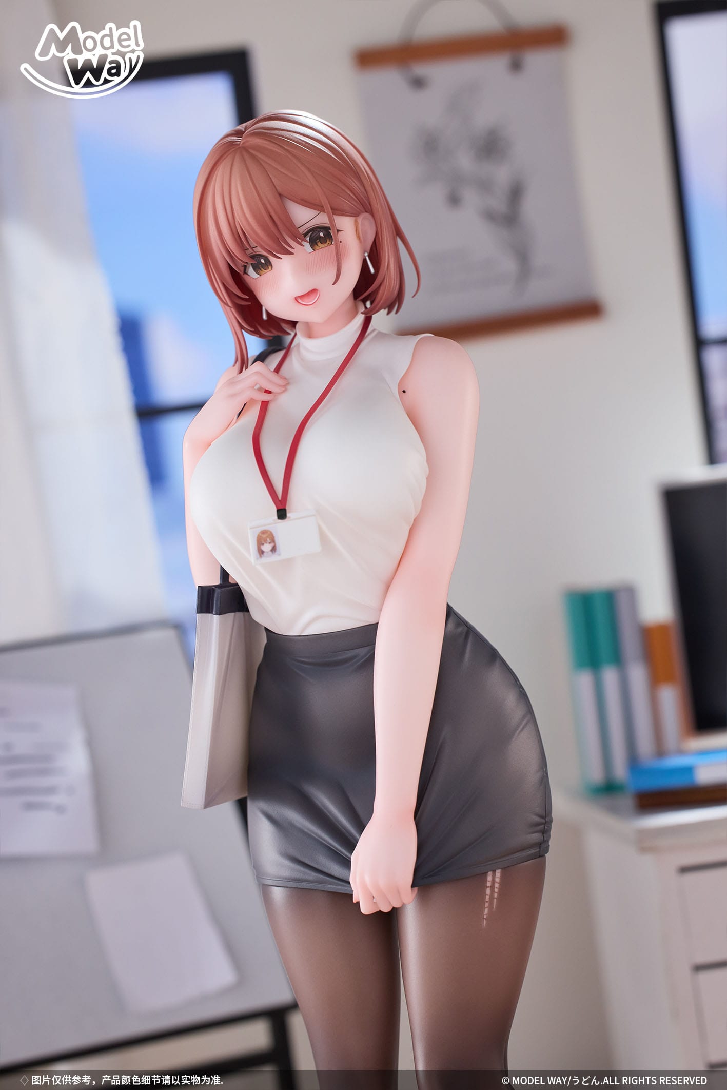 OL-chan Illustration by Udon. Model Way
