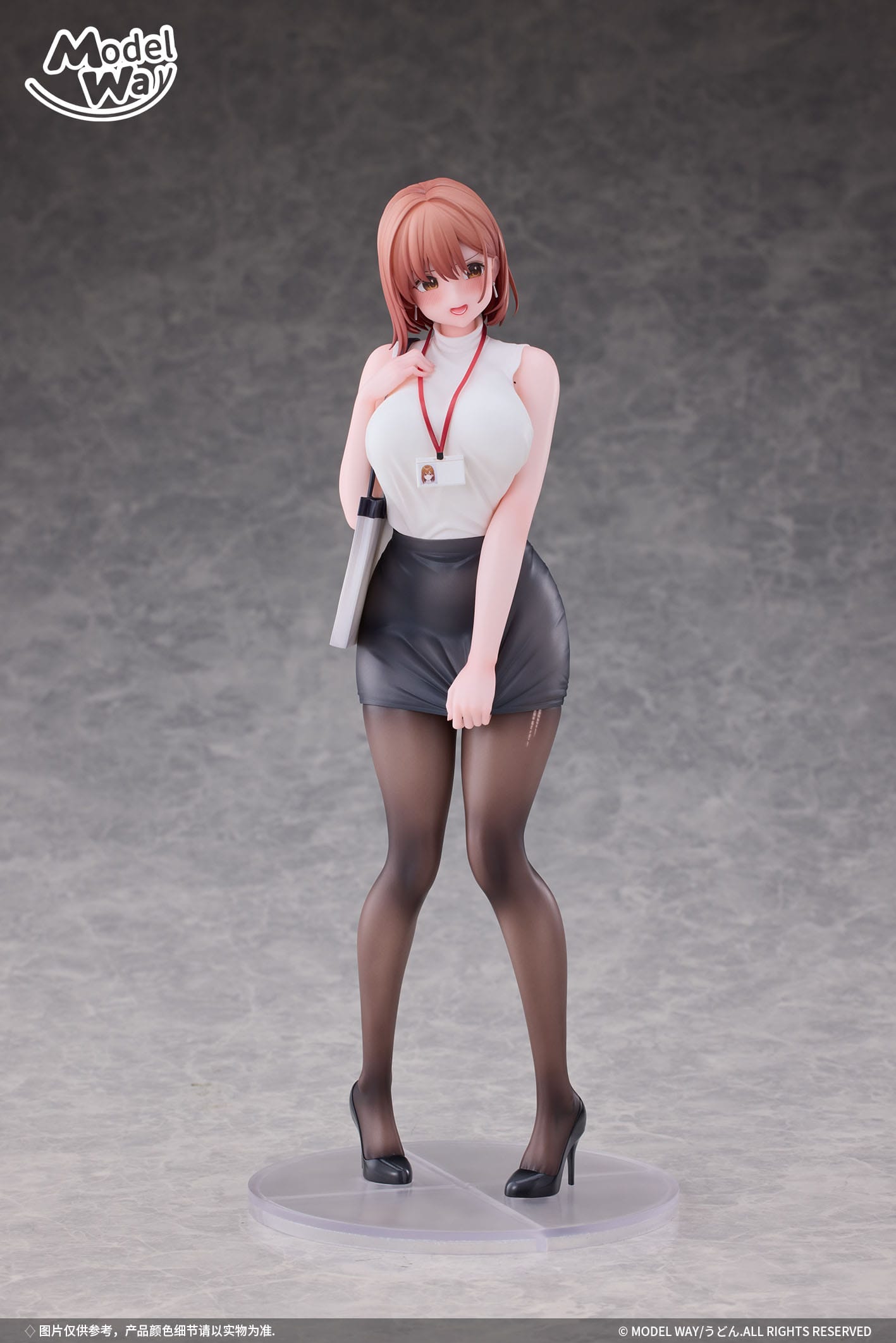 OL-chan Illustration by Udon. Model Way