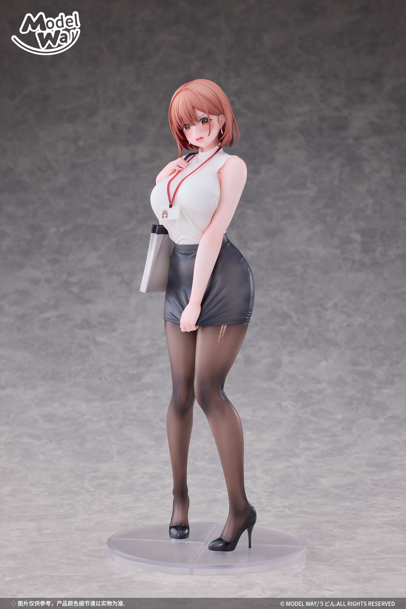 OL-chan Illustration by Udon. Model Way