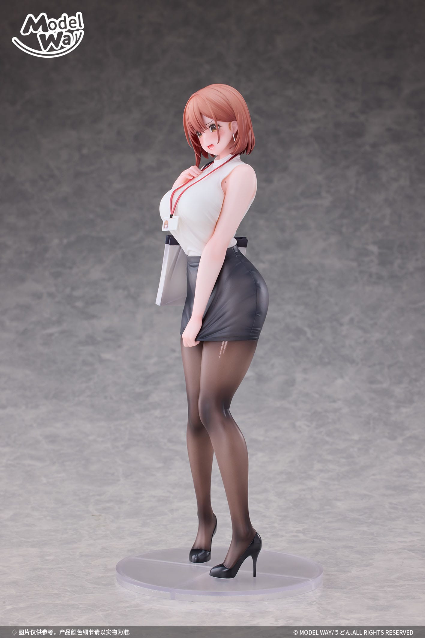 OL-chan Illustration by Udon. Model Way