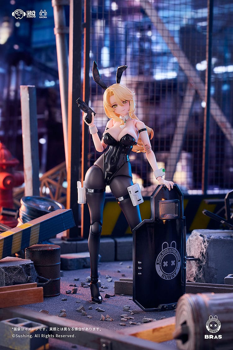 Erena Bunny Rapid Action Squad Sushing