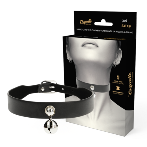 Coquette Chic Halsband Rassel Black Cosplay