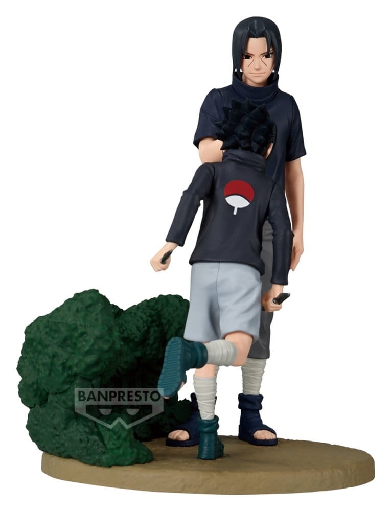 Naruto Shippuden Memorable Saga PVC-Figur Sasuke Uchiha & Itachi Uchiha - Anime Figuren günstig kaufen