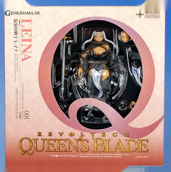 Revoltech - Queen's Blade 7-Eleven Special Exiled Warrior "Leina" 2P Color - Anime Figuren günstig kaufen