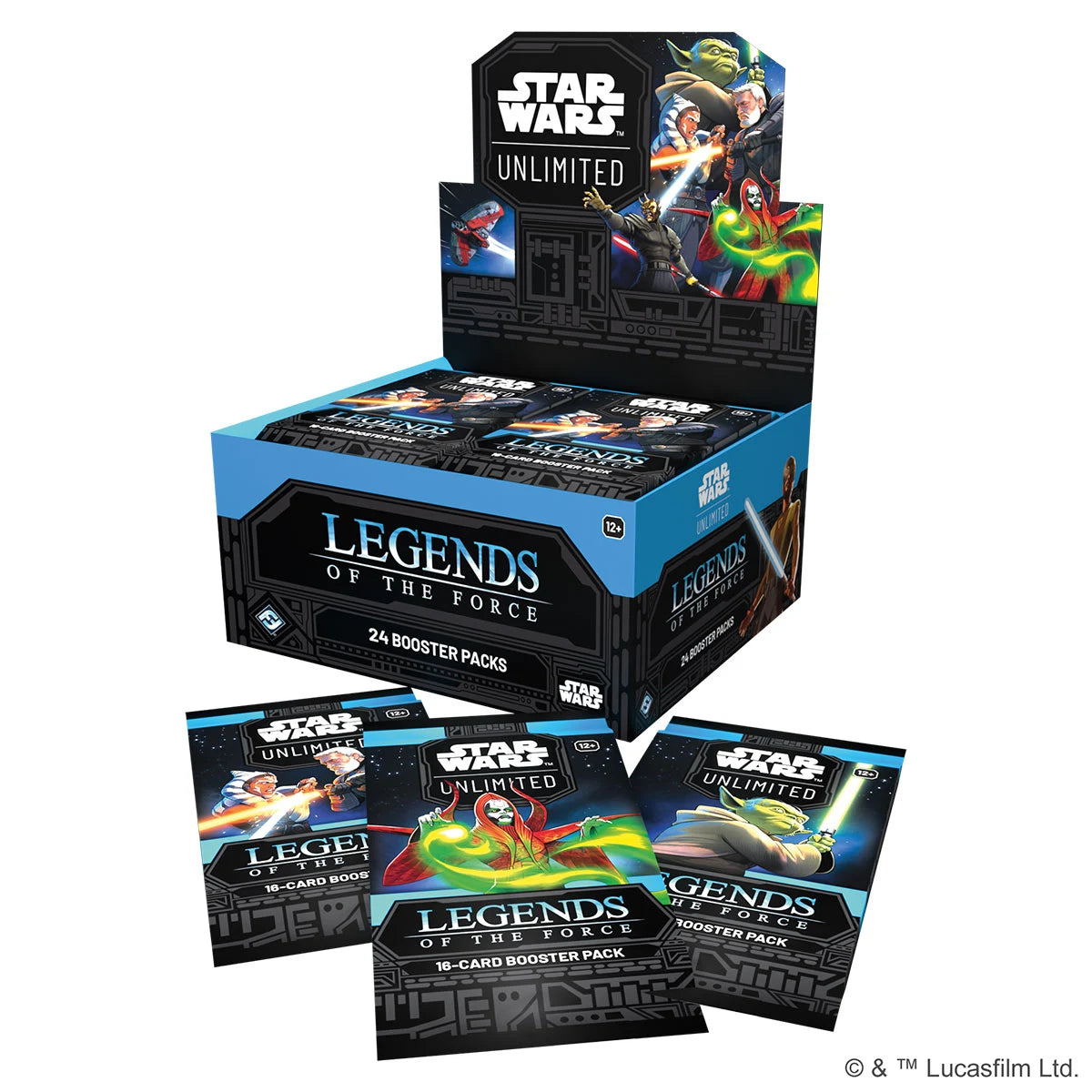 Star Wars: Unlimited – Legenden der Macht (Booster-Display) (EN)