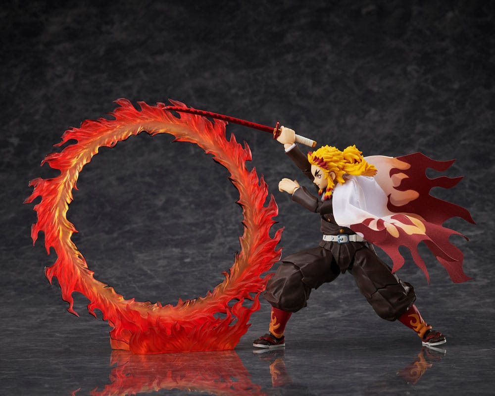 Demon Slayer: Kimetsu no Yaiba BUZZmod Actionfigur Kyojuro Rengoku - Beschädigte Verpackung - Anime Figuren günstig kaufen