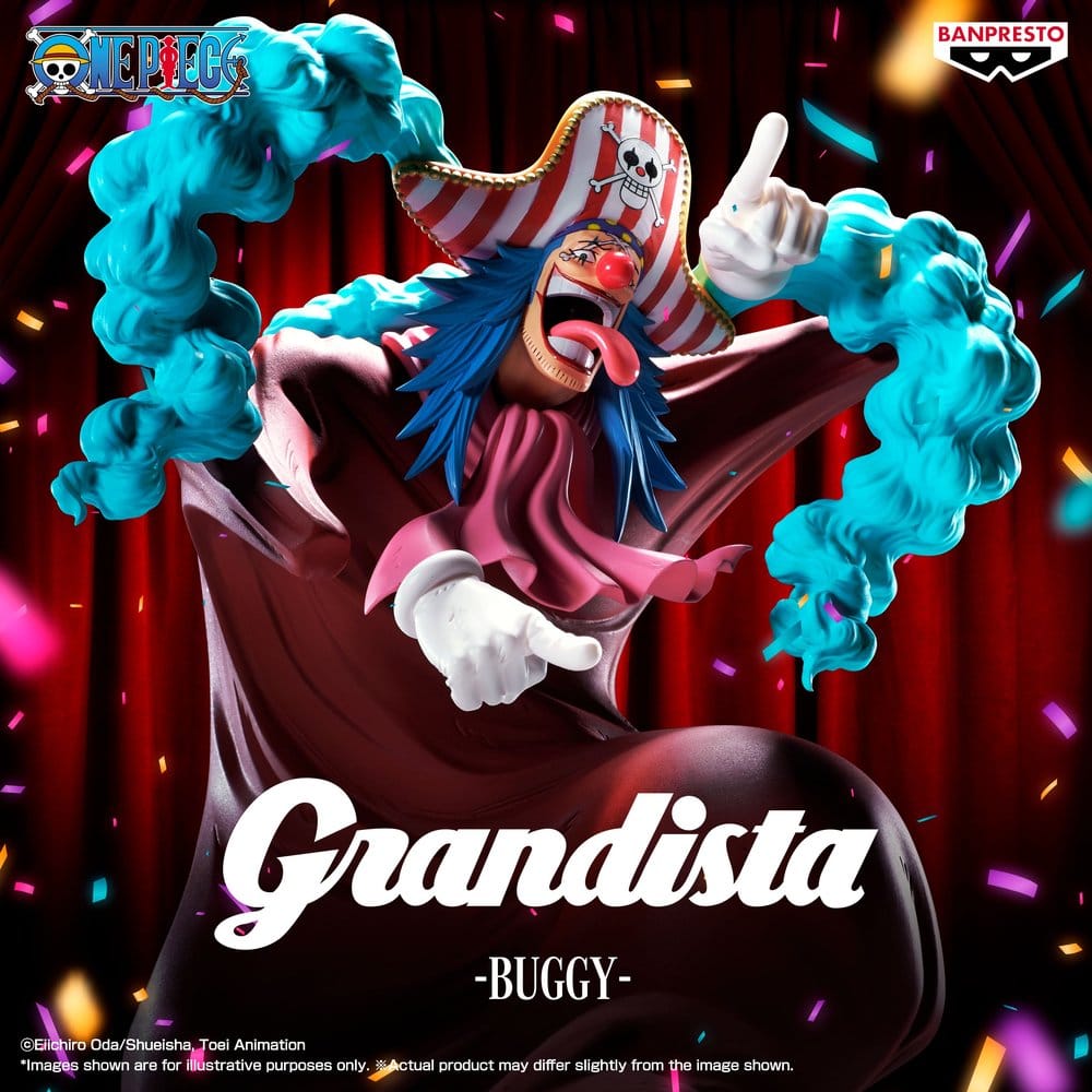 One Piece Grandista PVC-Figur Buggy - Anime Figuren günstig kaufen