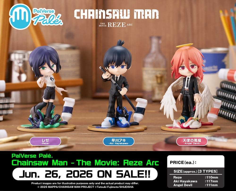 Chainsaw Man The Movie: Reze Arc PalVerse PVC Statue Angel Devil 11 cm - Anime Figuren günstig kaufen