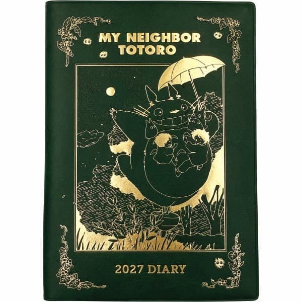 Mein Nachbar Totoro Tagebuch Totoro spinning top green gold foil - Anime Figuren günstig kaufen