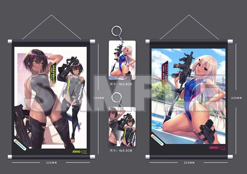 Team Bucho-chan and Kohai-chan - Arms Note - Ensoutoys