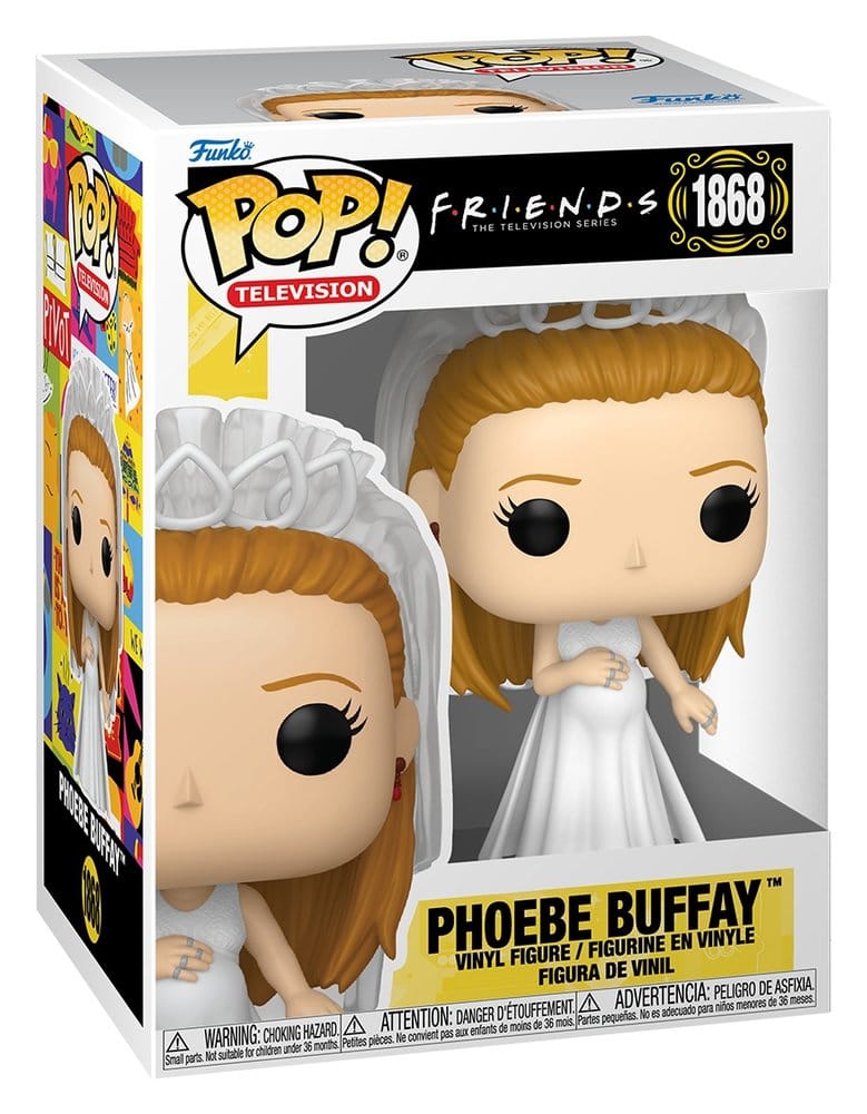 Friends POP! TV Vinyl Figur Phoebe Buffay (Wedding Dress) - Anime Figuren günstig kaufen