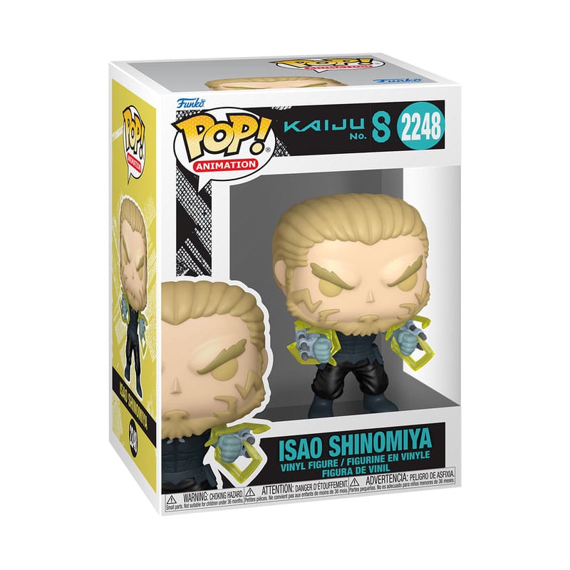 Kaiju No. 8 POP! Animation Vinyl Figur Isao Shinomiya - Anime Figuren günstig kaufen