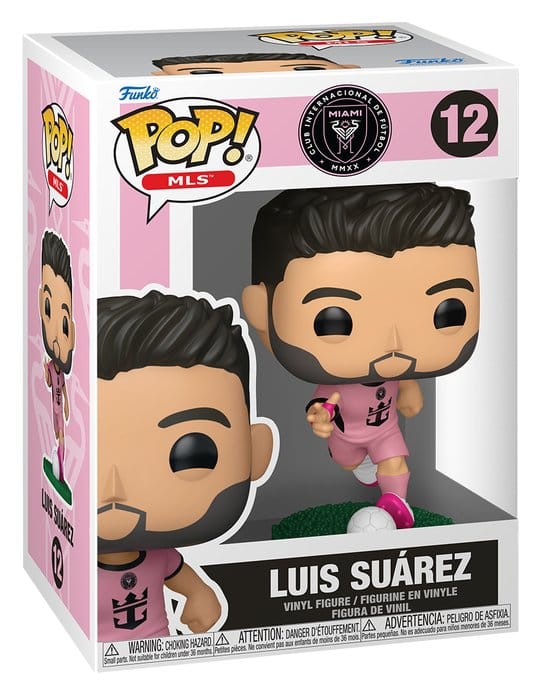 EFL POP! MLS Vinyl Figur Inter Miami CF - Luis Suarez (Pink) - Anime Figuren günstig kaufen
