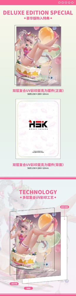 Sweet Cat Deluxe Edition Personagem Original Hobby Sakura