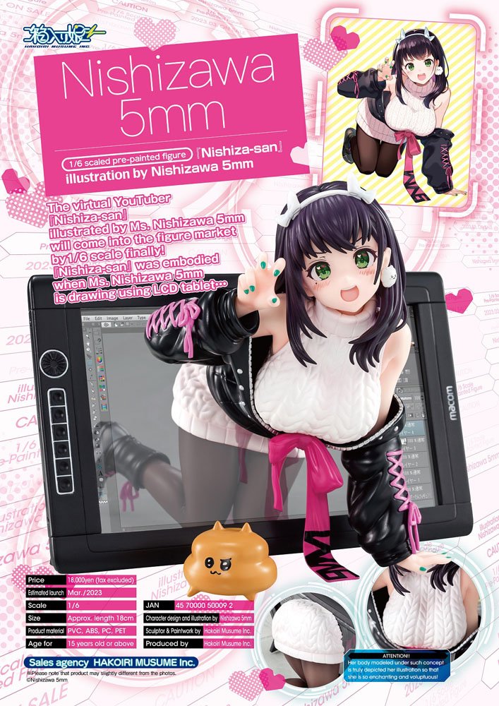 Nishiza-san - Original Character - Hakoiri Musume Inc.