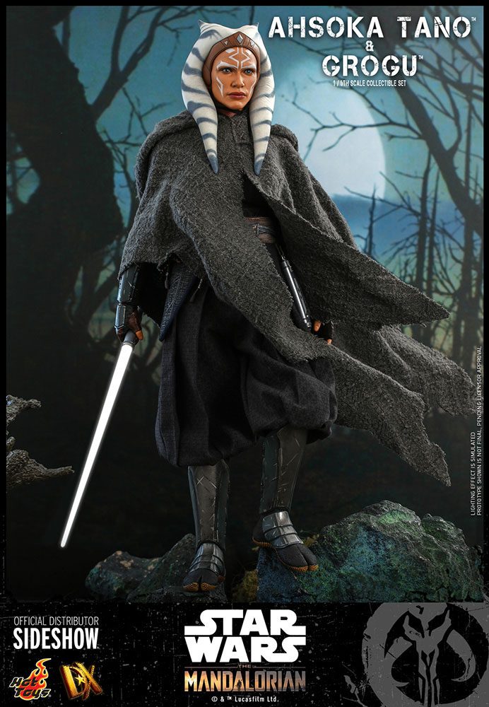 Ahsoka Tano & Grogu Star Wars The Mandalorian Hot Toys