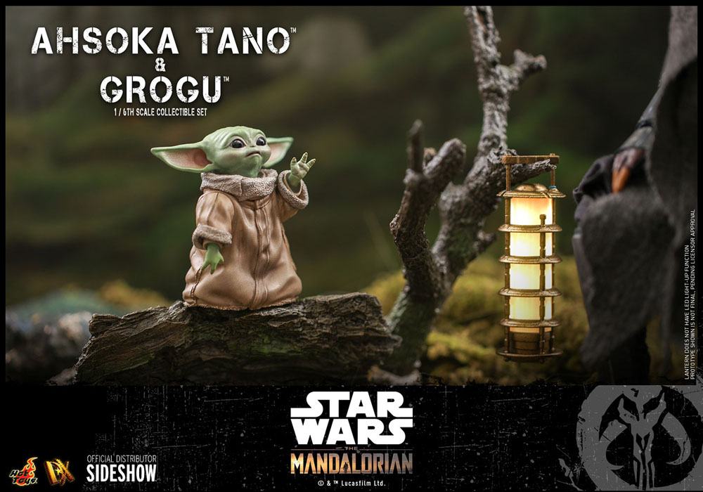Ahsoka Tano & Grogu Star Wars The Mandalorian Hot Toys