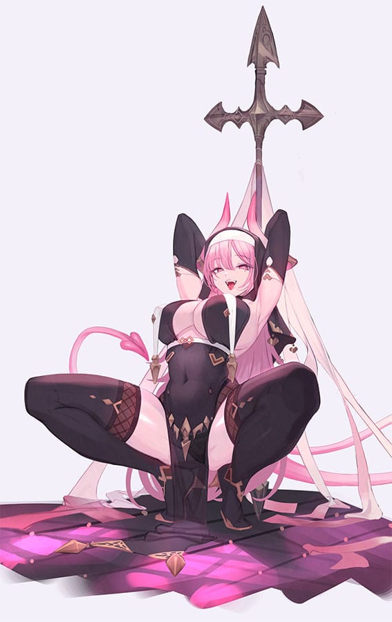 Devil Sister Nemu Original Character Hotvenus