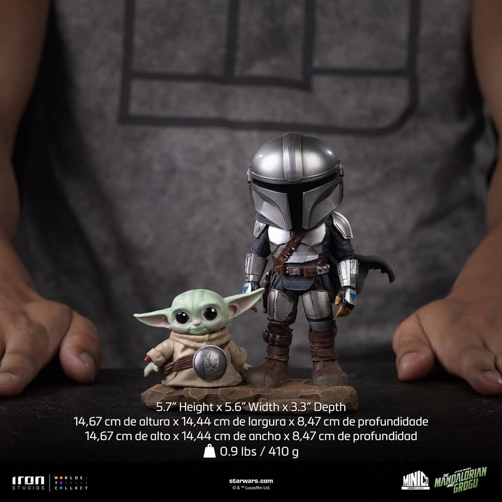 The Mandalorian & Grogu MiniCo Figur The Mandalorian and Grogu - Anime Figuren günstig kaufen
