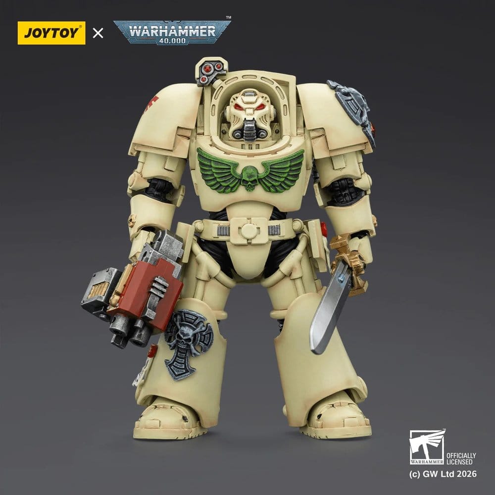 Warhammer 40,000 Actionfigur Dark Angels Deathwing Terminator 1 with Power Sword and Storm Bolter 14 cm - Anime Figuren günstig kaufen