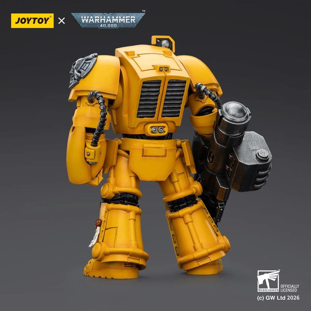 Warhammer 40,000 Actionfigur Imperial Fists Terminator 3 with Power Fist and Assault Cannon 14 cm - Anime Figuren günstig kaufen