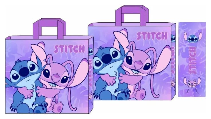 Lilo & Stitch Einkaufstasche Stitch & Angel Hug - Anime Figuren günstig kaufen
