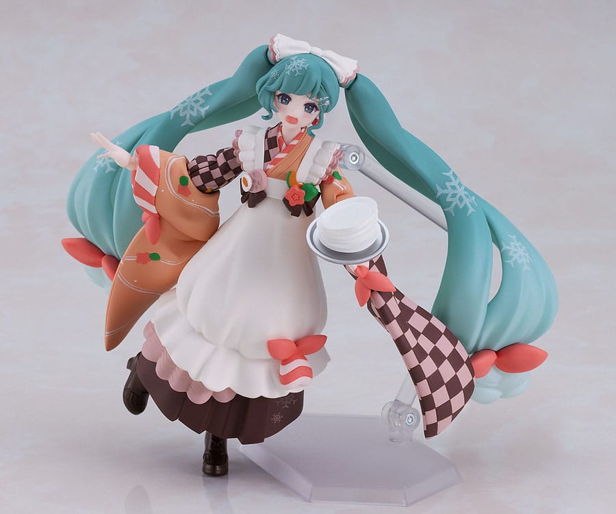Hatsune Miku Figma Actionfigur Snow Miku: Winter Delicacy Ver. Max Factory