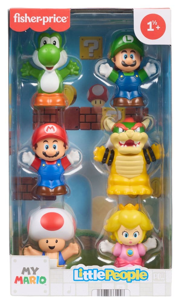 My Mario Little People Collector Minifiguren 6er-Pack - Anime Figuren günstig kaufen
