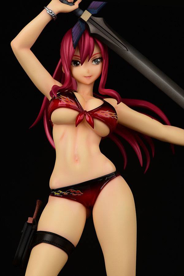 Erza Scarlet: Swimwear Gravure Style Fire Ver. Orca Toys