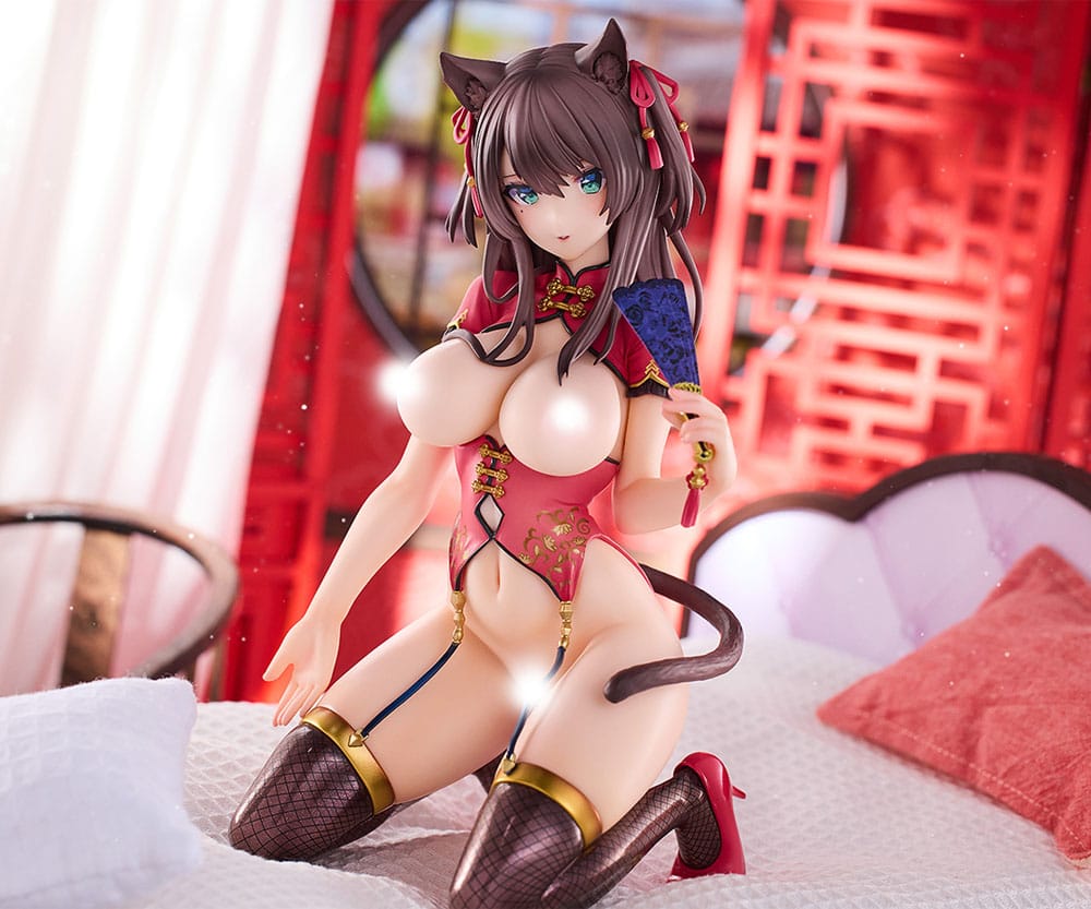 Kuroneko Original Character Pink Cat