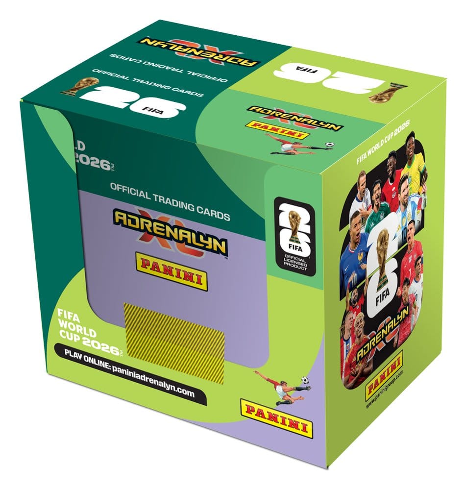 Panini FIFA World Cup 2026 Trading Cards Flow Pack Box (50) - Anime Figuren günstig kaufen