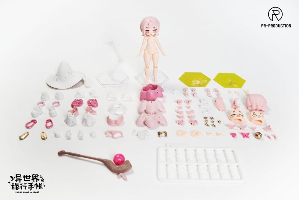 Isekai Travel Diary Plastic Model Kit 02B Rookie Wizard Mars Stock Sakura Magic Ver. 13 cm - Anime Figuren günstig kaufen
