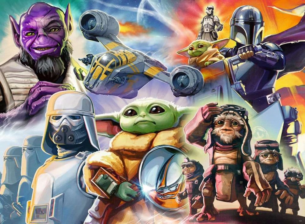 The Mandalorian and Grogu Puzzle (500 Teile) - Anime Figuren günstig kaufen