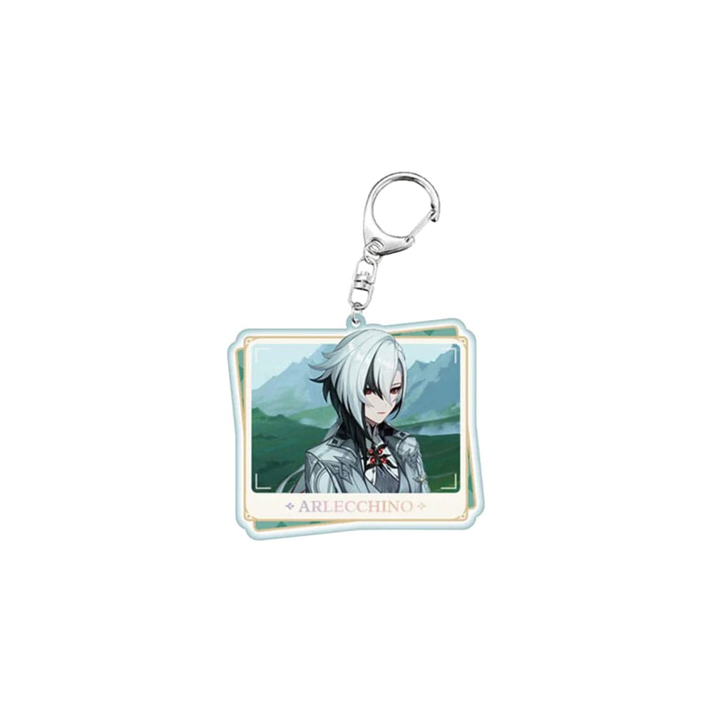 Genshin Impact Acryl Schlüsselanhänger Arlecchino - Anime Figuren günstig kaufen