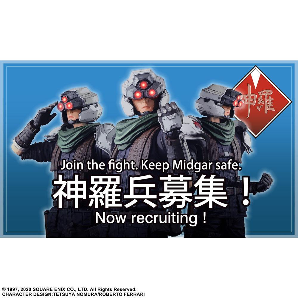 Shinra Security Officer Play Arts Kai Square Enix