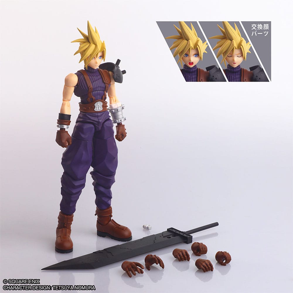Cloud Strife Plastic Model Kit Square Enix