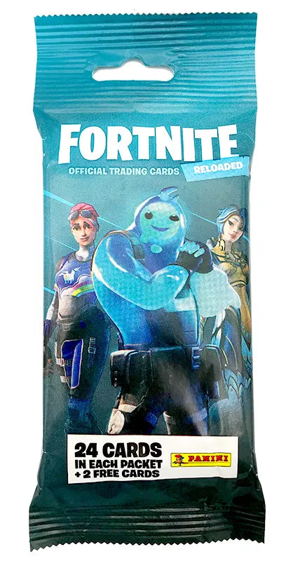Fortnite Reloaded Trading Cards - Fatpack Box mit 10 Packs
