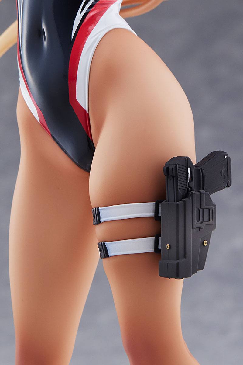 Kouhai-chan of the Swim Club in Red Line Swimsuit / Arms Note