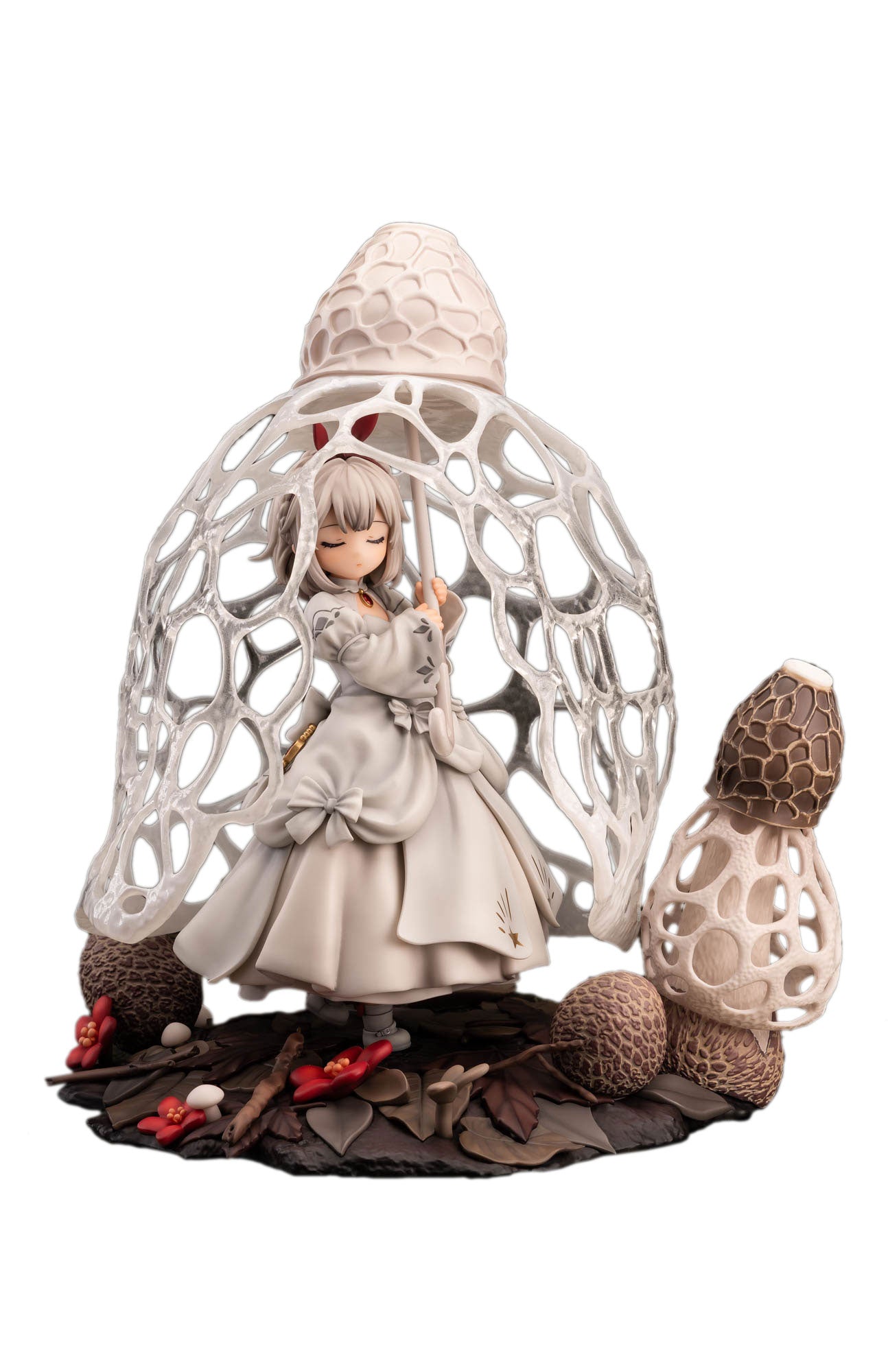 Dictyophora Indusiata The Mushroom Girls Reverse Studio