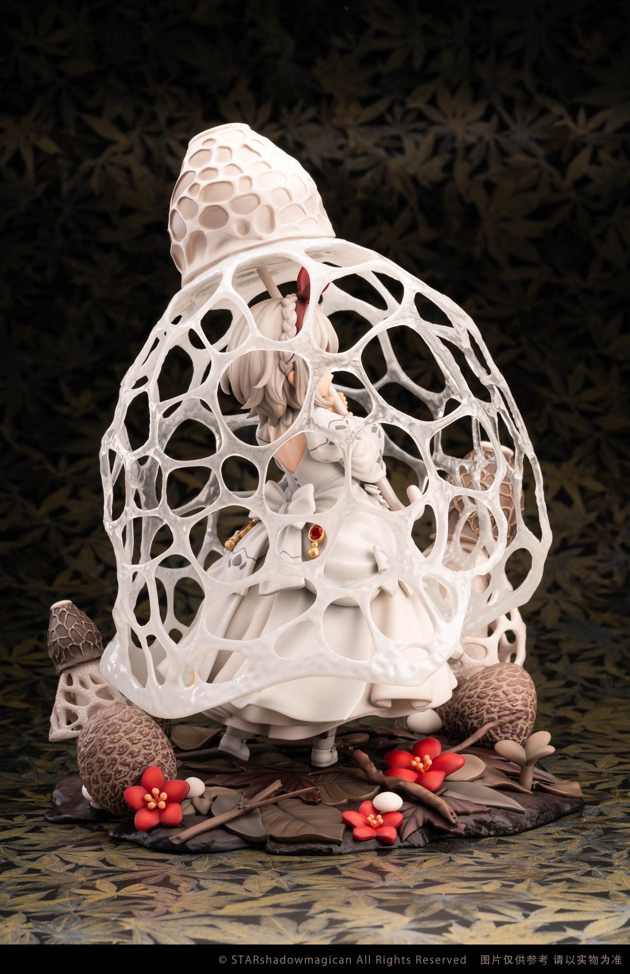 Dictyophora Indusiata The Mushroom Girls Reverse Studio