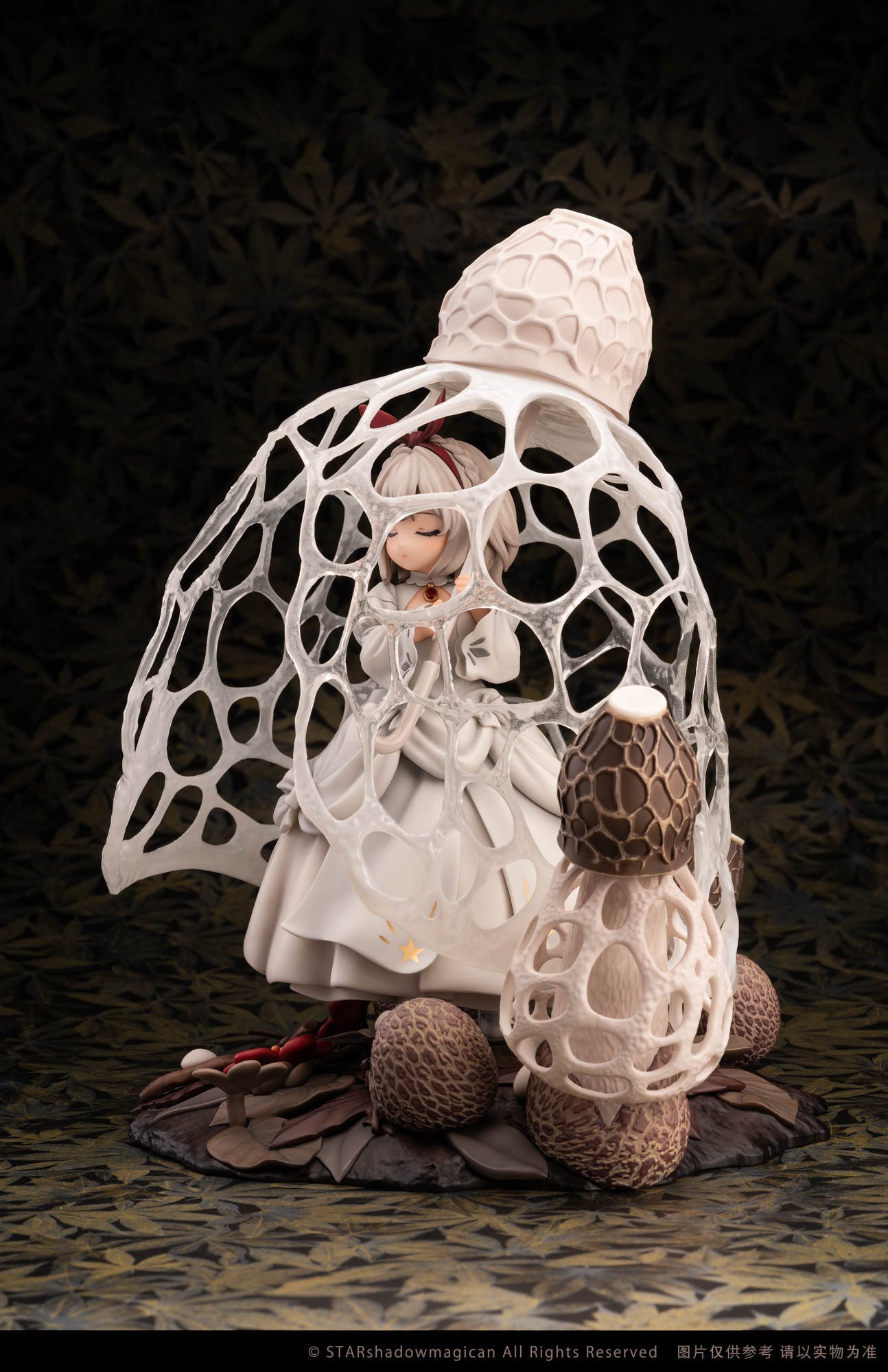 Dictyophora Indusiata The Mushroom Girls Reverse Studio