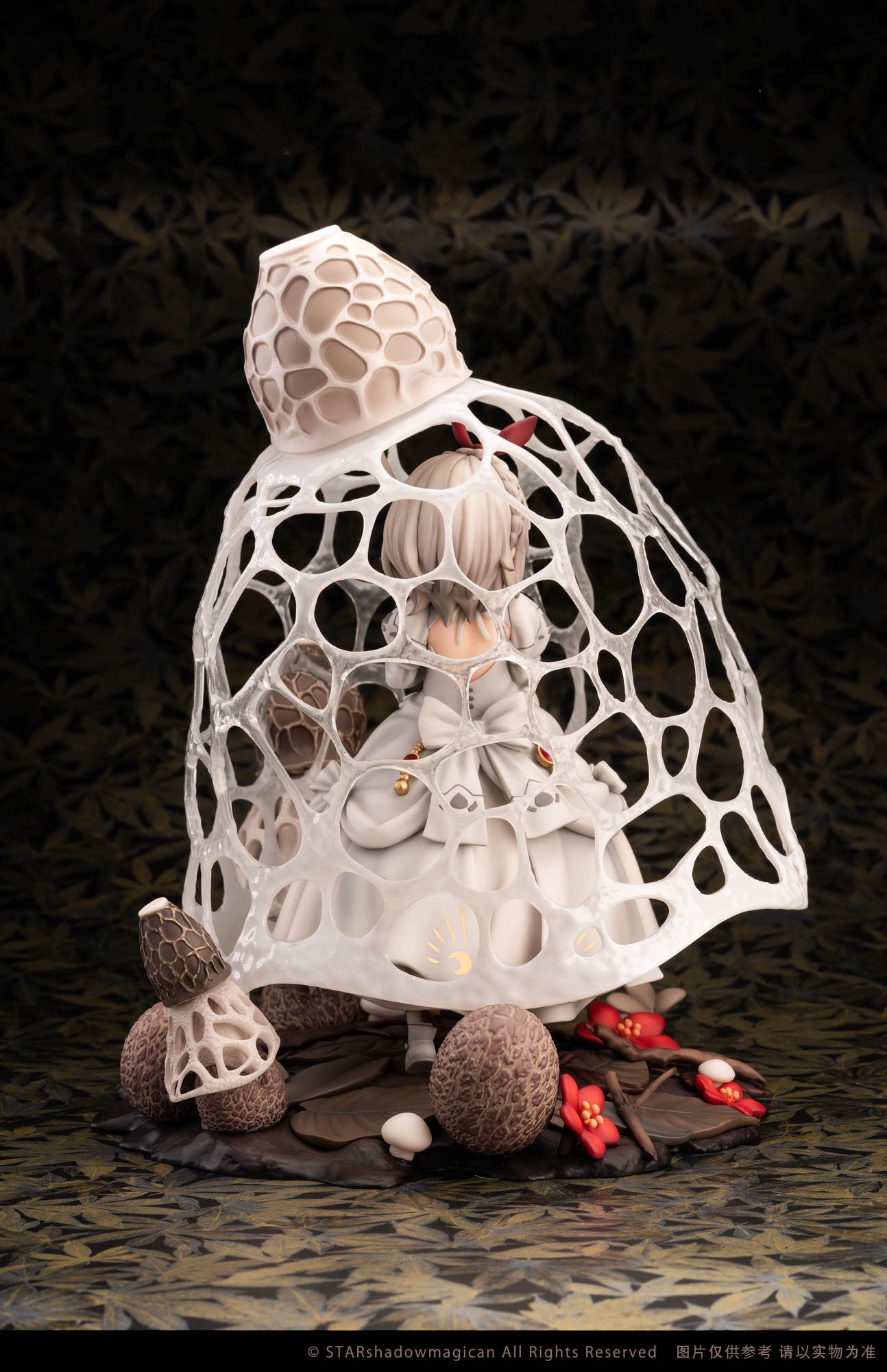 Dictyophora Indusiata The Mushroom Girls Reverse Studio